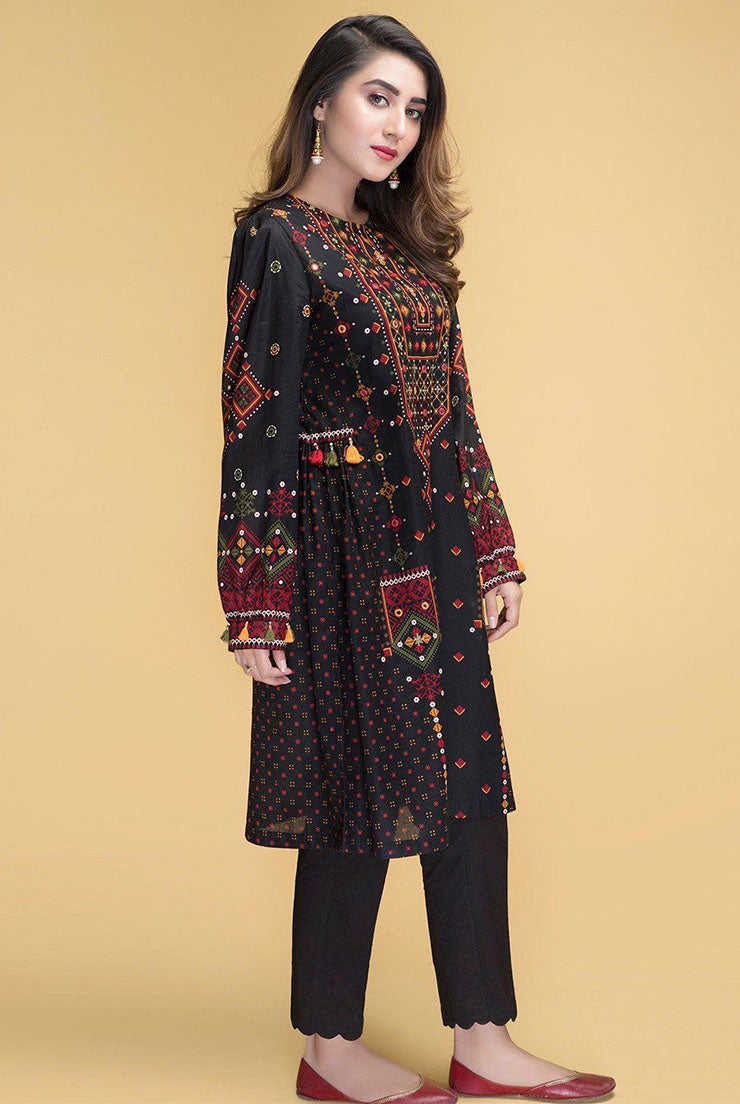 2 Piece Embroidered Lawn Shirt and trouser KS 770