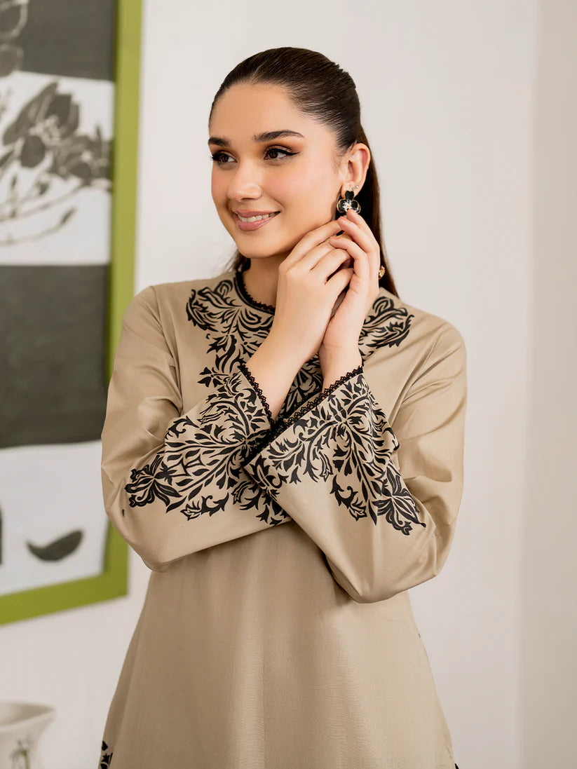 FLORENT - 3PC DHANAK EMBROIDERED UNSTITCHED DRESS - 221