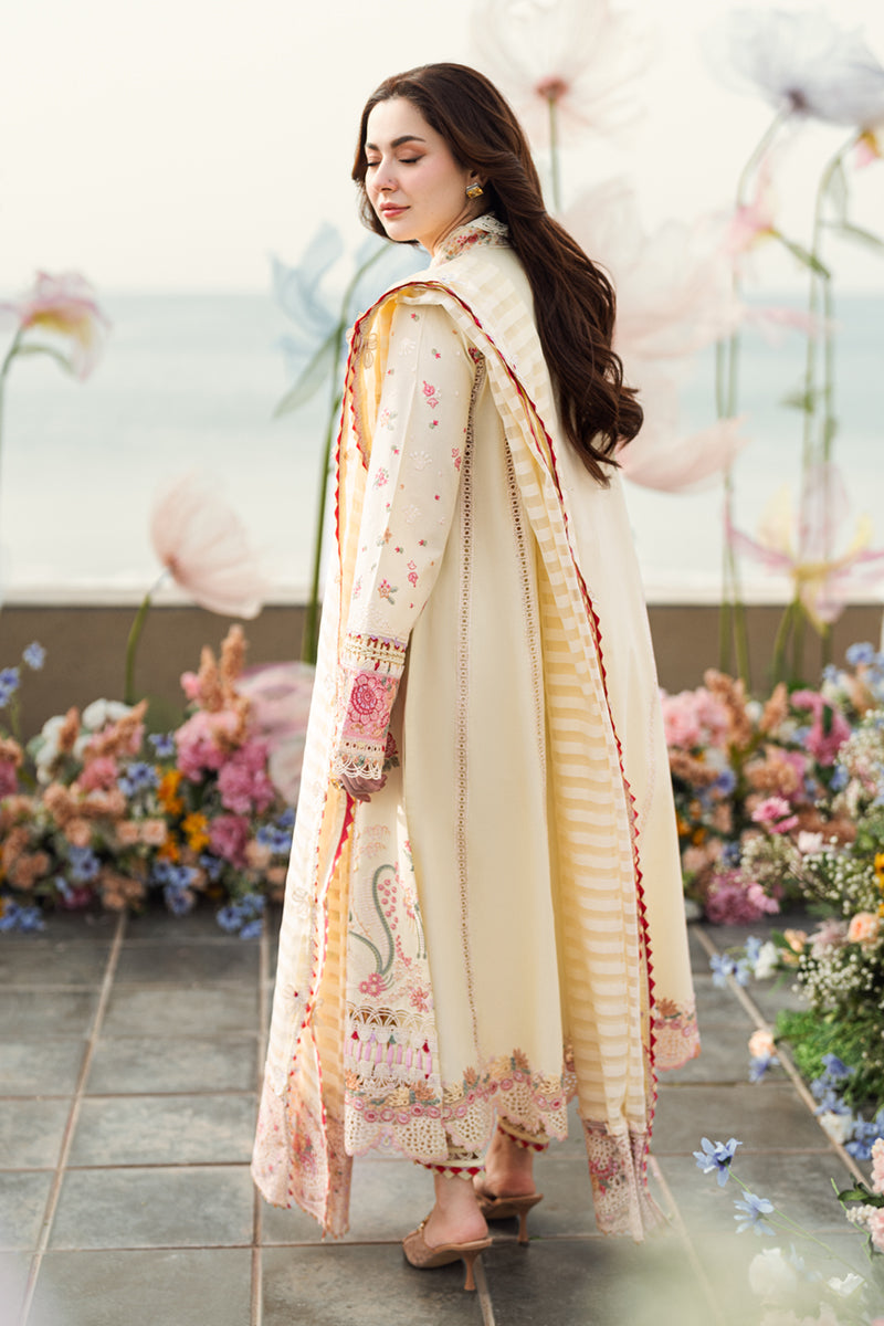 3pc lawn embroided suit  BNU-14