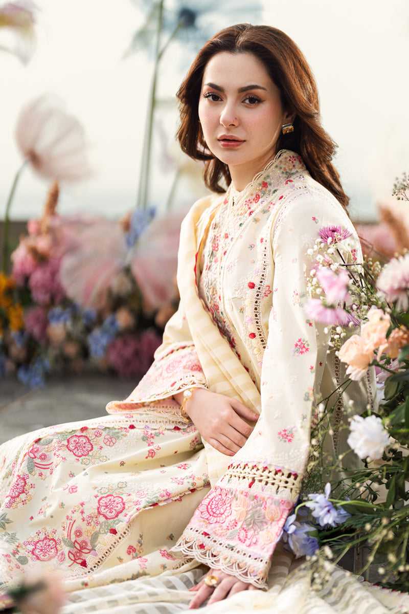 3pc lawn embroided suit  BNU-14
