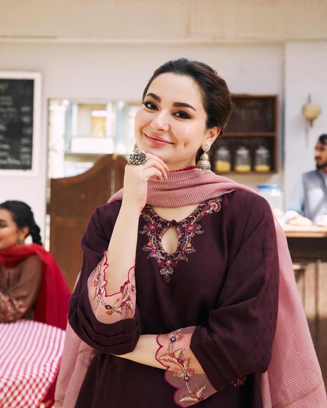 Dhanak-3PC UNSTITCHED Embroidered Shirt with Organza Embroidered Dupatta- 225