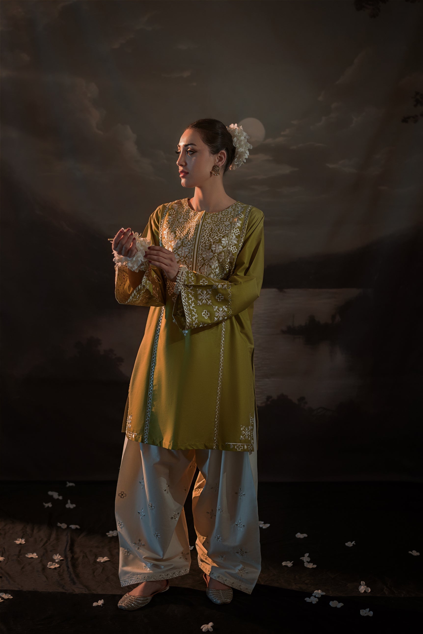 `KS  DHANAK UNSTITCHED 2PC SUTE - 237