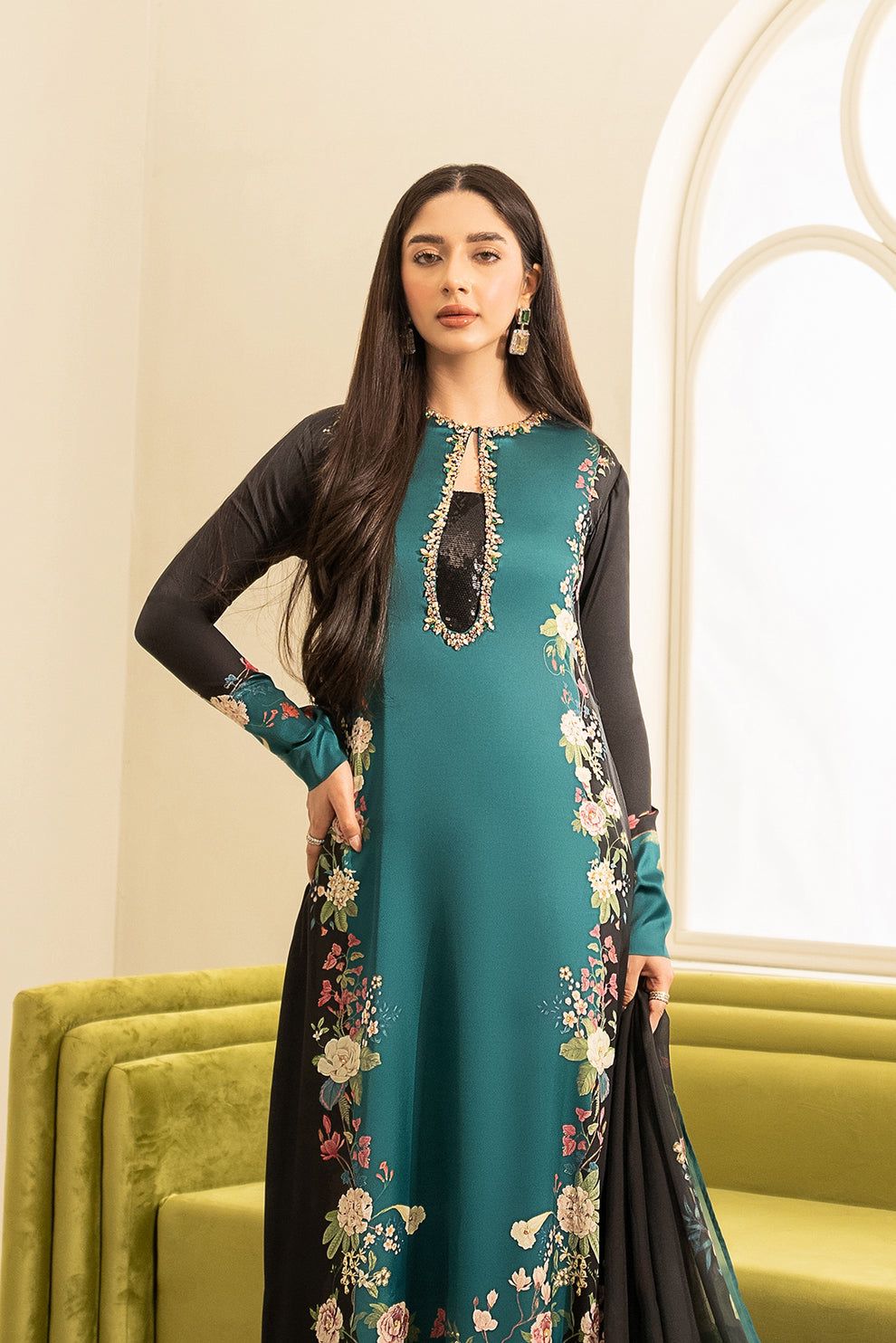 LULUSAR Silk 3PC Digital Printed 231