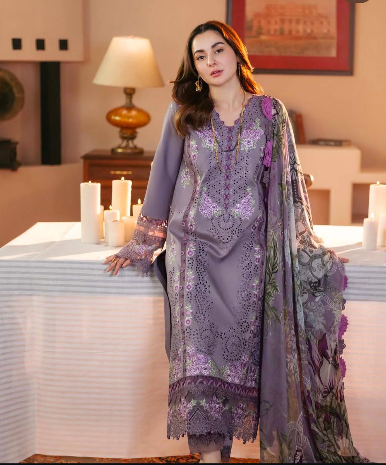 Luxury Pure Lawn Embroidered Eid Collection 2025