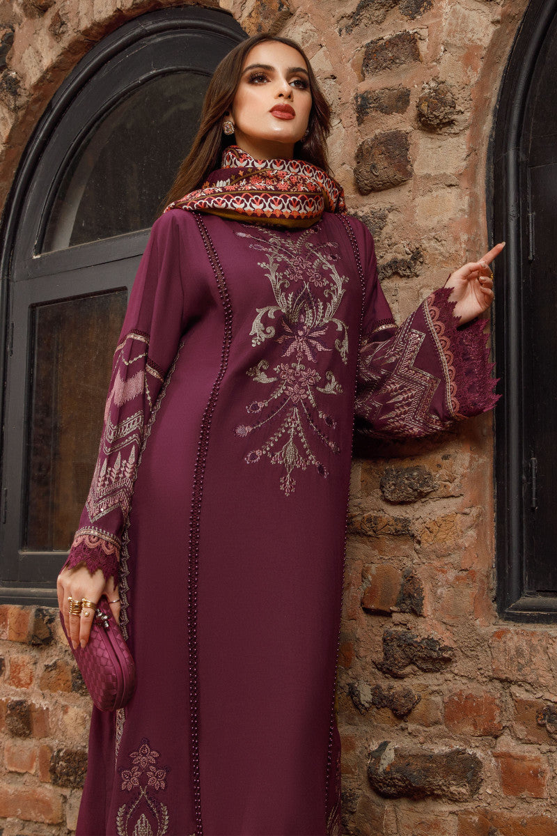 MARIA B DHANAK UNSTITCHED 3PC SUTE - 232