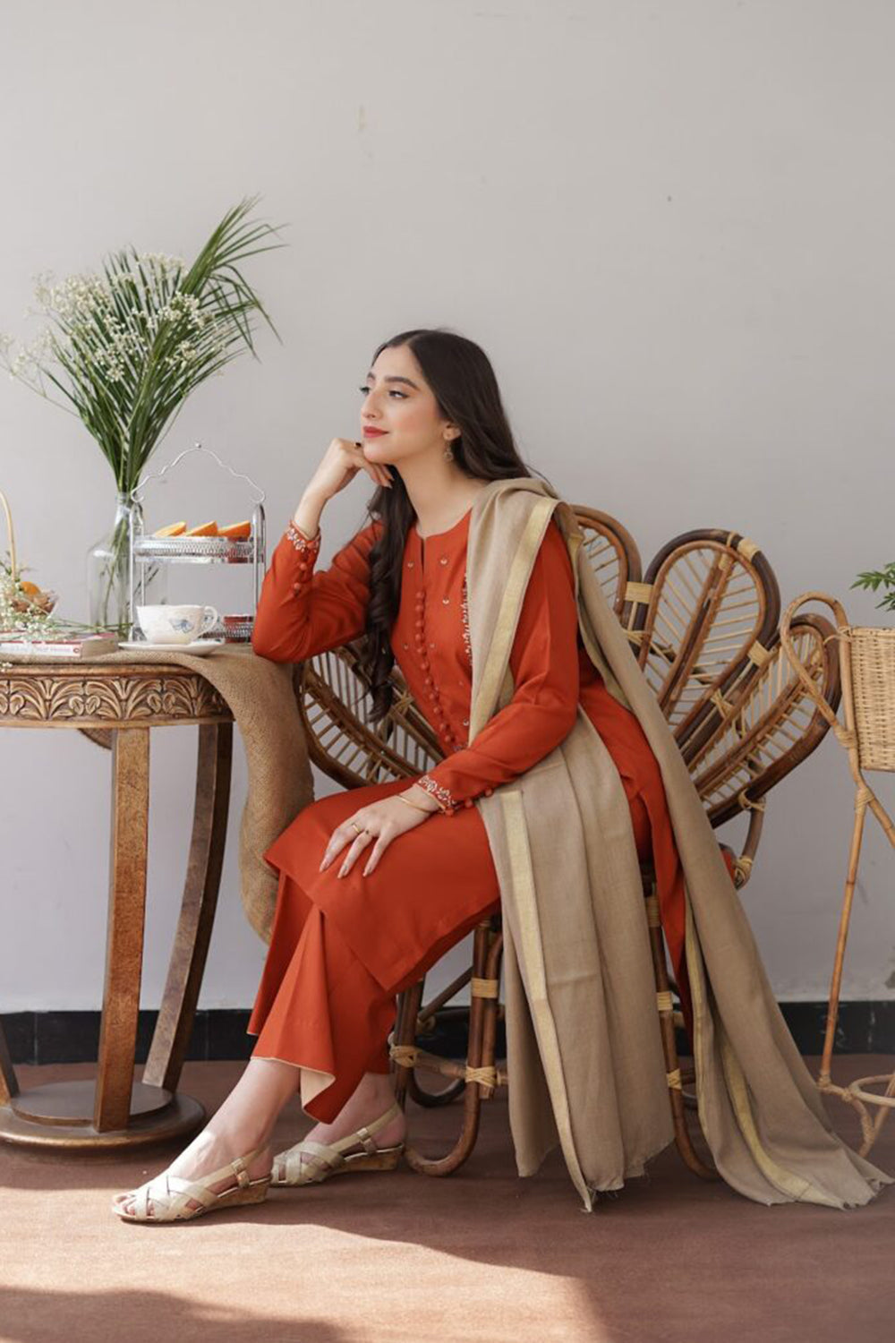 ASLING DHANAK UNSTITCH DRESS 218